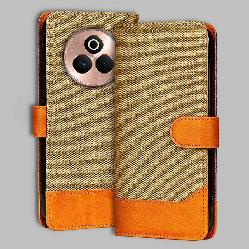 Realme P3 Pro 5G Flip Cover — Denim, Camel Beige after a year of daily use