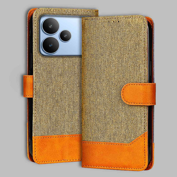 Realme P4 5G Flip Cover — Denim, Camel Beige after a year of daily use