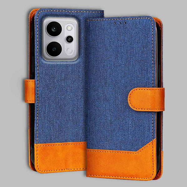 Realme P4 Power Flip Cover — Denim, Midnight Blue after a year of daily use