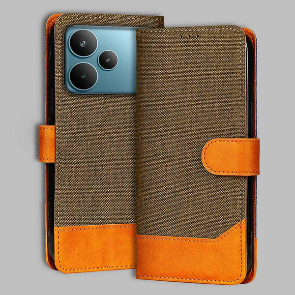 Realme P4 Pro 5G Flip Cover — Denim, Walnut Brown after a year of daily use