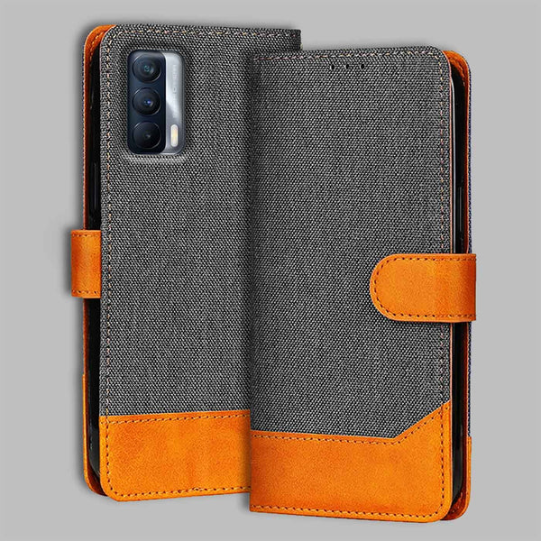 Realme X7 Flip Cover — Denim, Graphite Grey after a year of daily use
