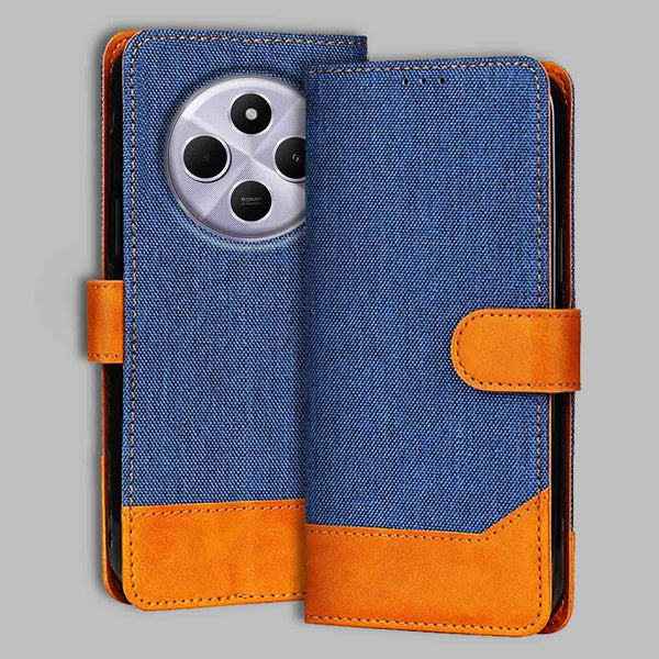 Redmi 14C 5G Flip Cover — Denim, Midnight Blue after a year of daily use