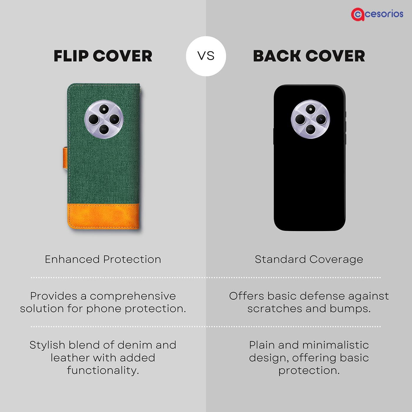 Made in India Canvas & Suede cover for Redmi 14C 5G
