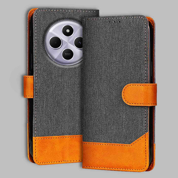 Redmi 14C 5G Flip Cover — Denim, Graphite Grey after a year of daily use