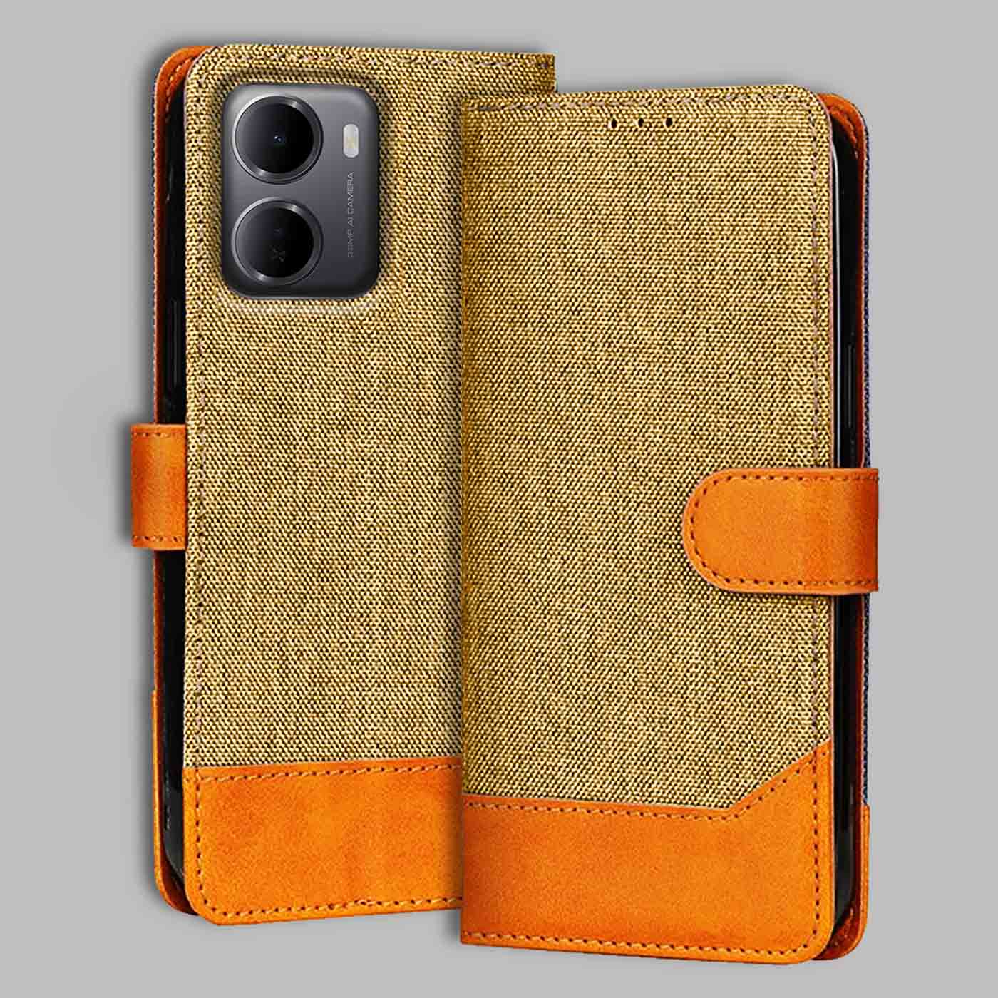 Redmi 15A 5G flip cover — front view by Accesorios