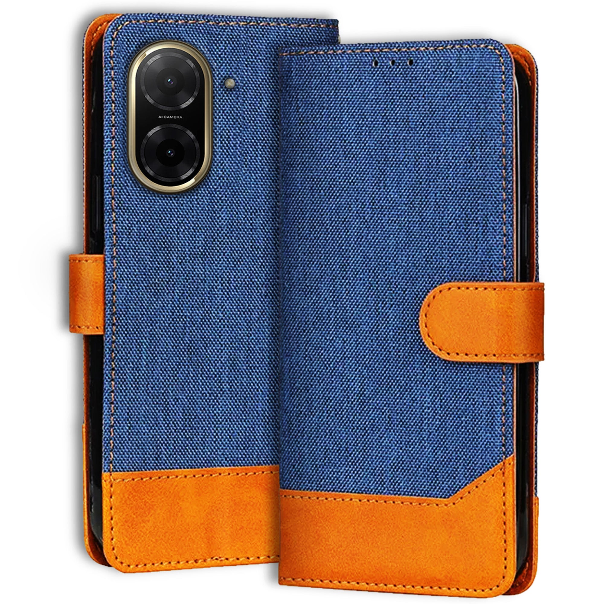 Accesorios Redmi A5 5G denim flip cover – Blue – Image 1 #color_blue