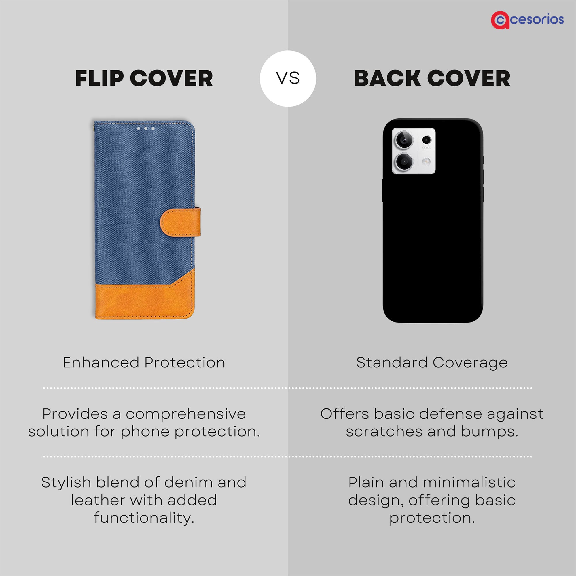 Accesorios Redmi Note 13 5G denim flip cover – Blue – Image 8 #color_blue