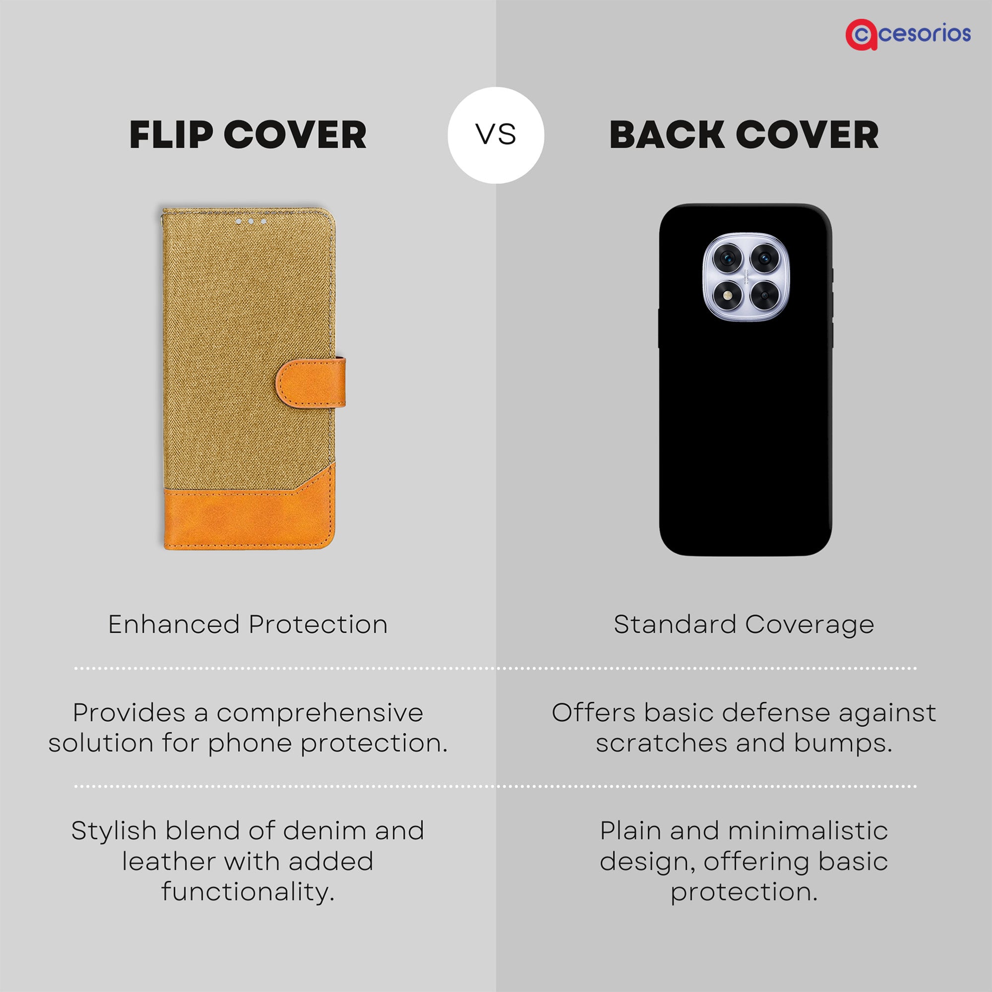 Accesorios Redmi Note 14 Pro 5G denim flip cover – Light Brown – Image 8 #color_light brown