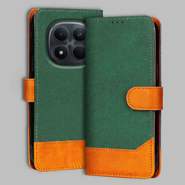 Redmi Note 15 Pro 5G Flip Cover — Chambray, Forest Green after a year of daily use