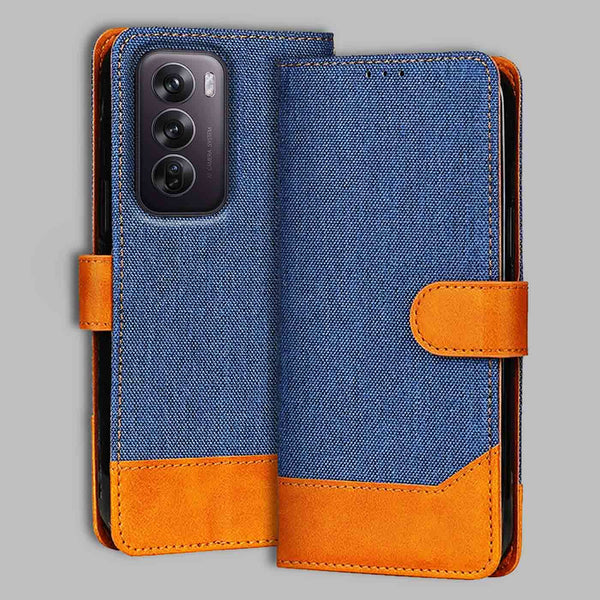 Oppo Reno 12 Pro 5G Flip Cover — Denim, Midnight Blue after a year of daily use