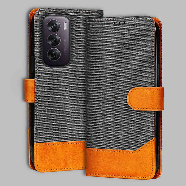Oppo Reno 12 Pro 5G Flip Cover — Denim, Graphite Grey after a year of daily use