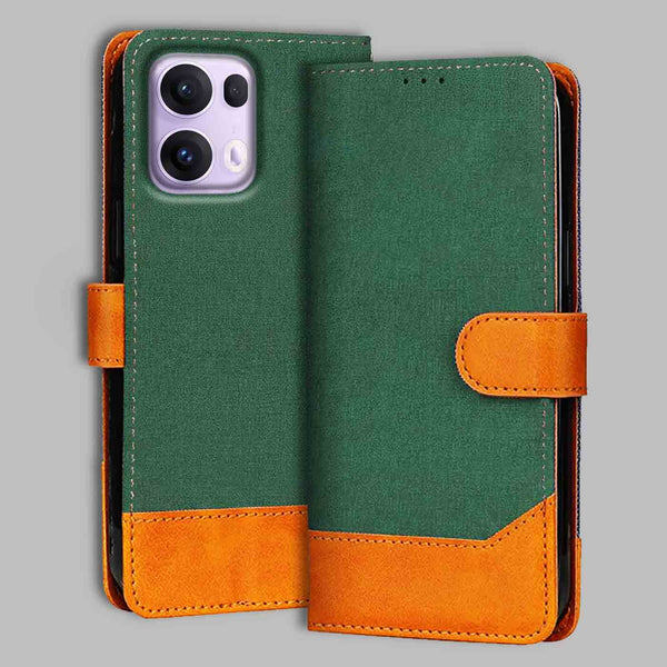 Oppo Reno 13 Pro 5G Flip Cover — Chambray, Forest Green after a year of daily use