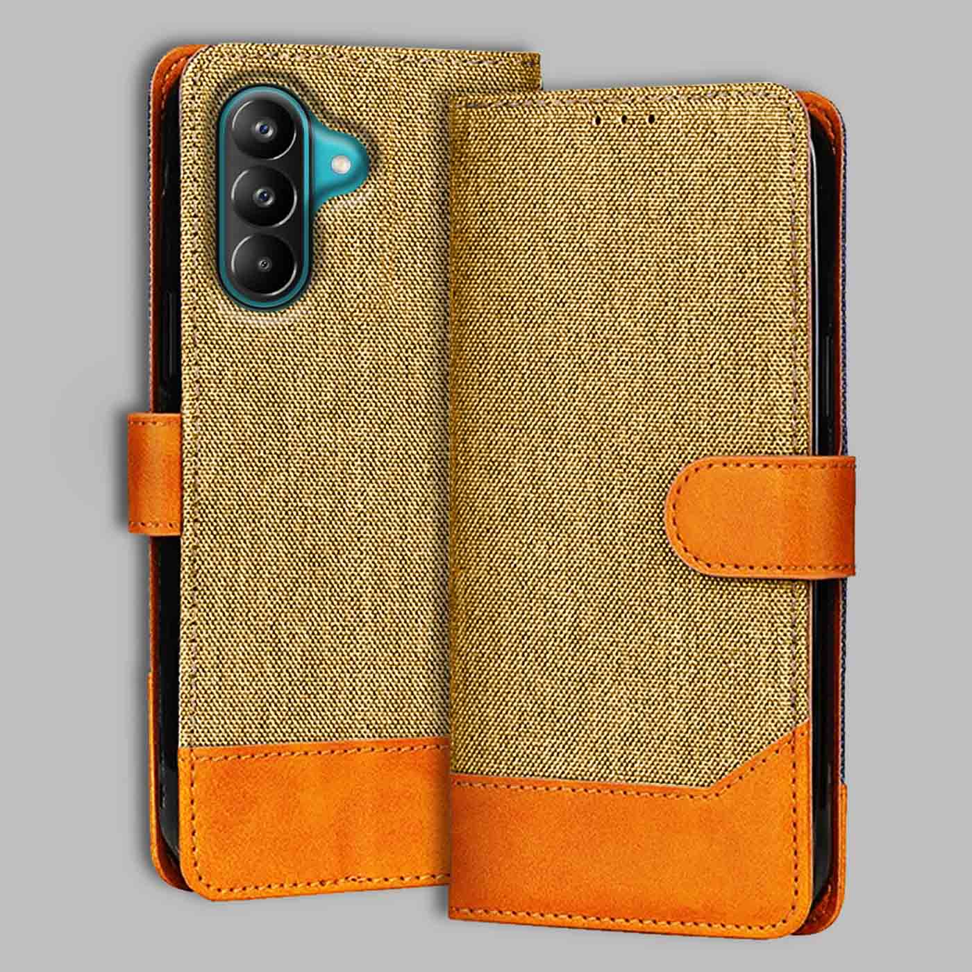 Samsung M47 5G flip cover — front view by Accesorios