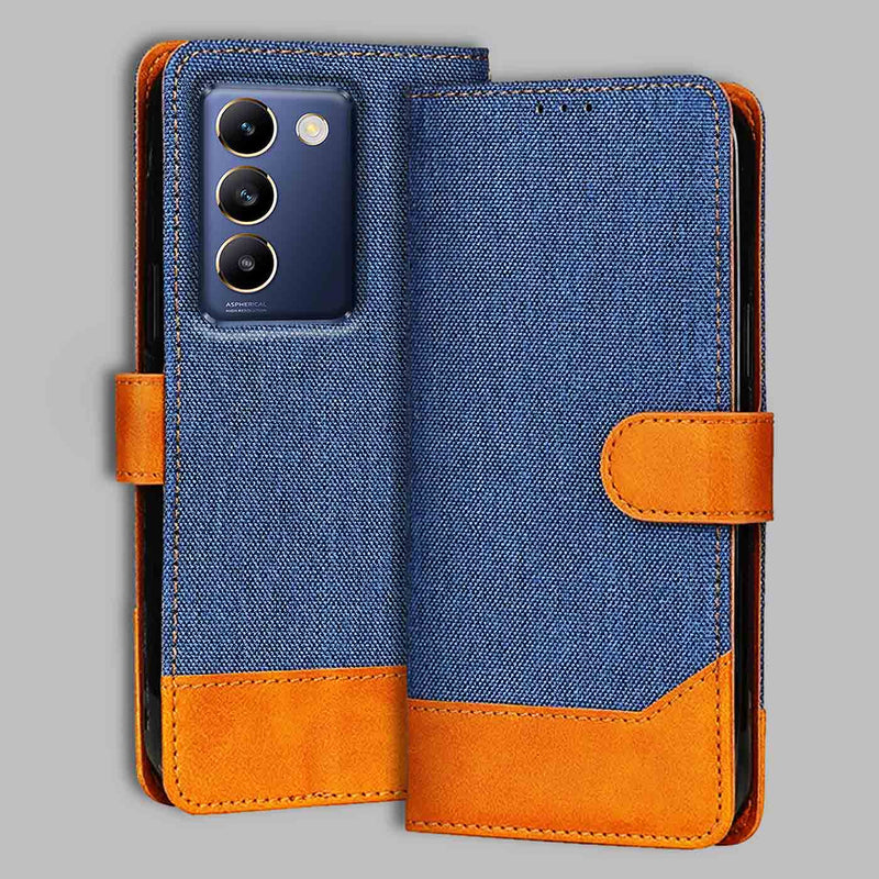 Vivo T3 5G Flip Cover — Denim, Midnight Blue after a year of daily use