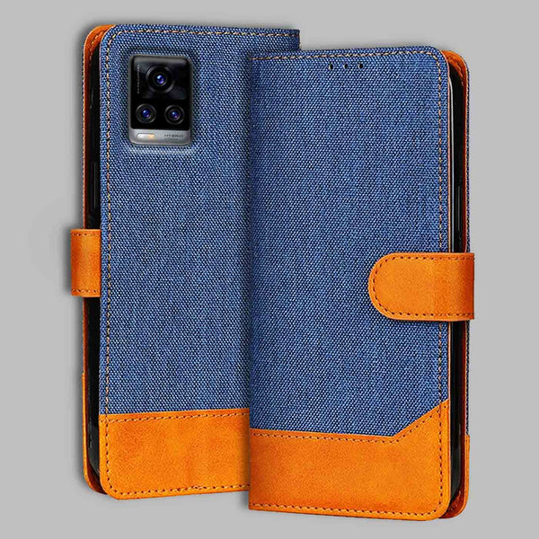 Vivo V20 Pro Flip Cover — Denim, Midnight Blue after a year of daily use