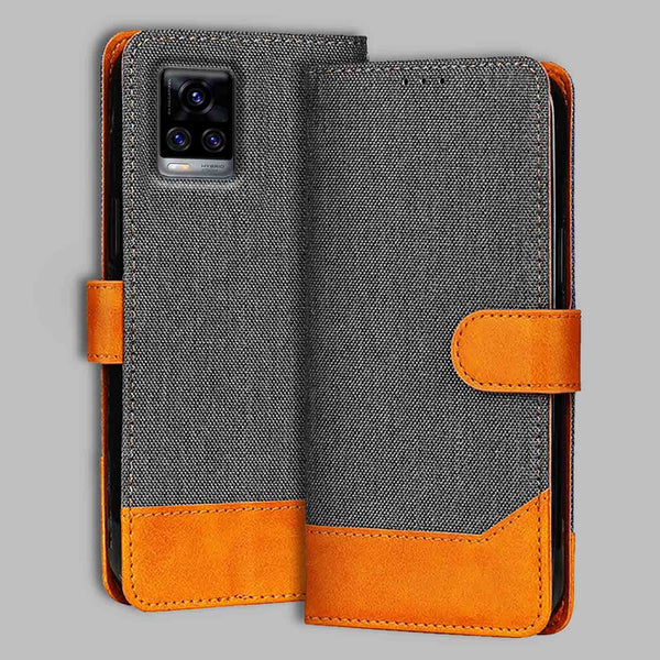 Vivo V20 Pro Flip Cover — Denim, Graphite Grey after a year of daily use