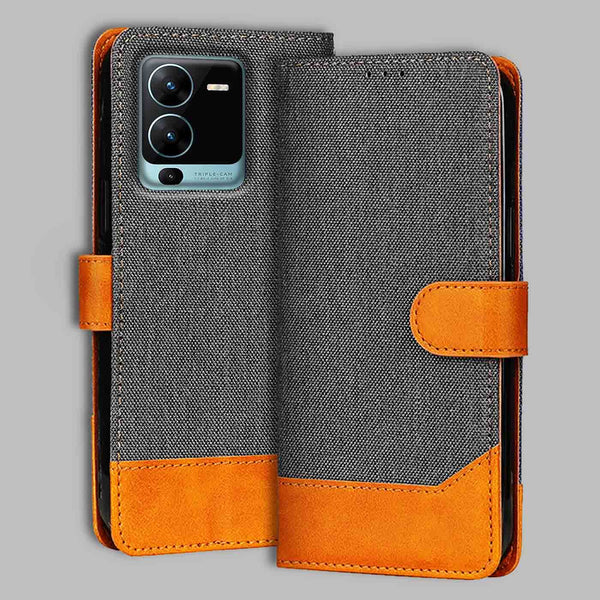 Vivo V25 Pro 5G Flip Cover — Denim, Graphite Grey after a year of daily use