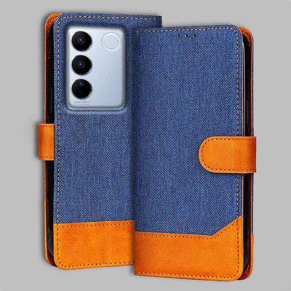 Vivo V27 Pro 5G Flip Cover — Denim, Midnight Blue after a year of daily use