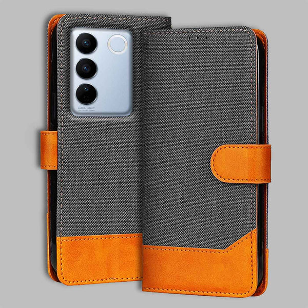 Vivo V27 Pro 5G Flip Cover — Denim, Graphite Grey after a year of daily use