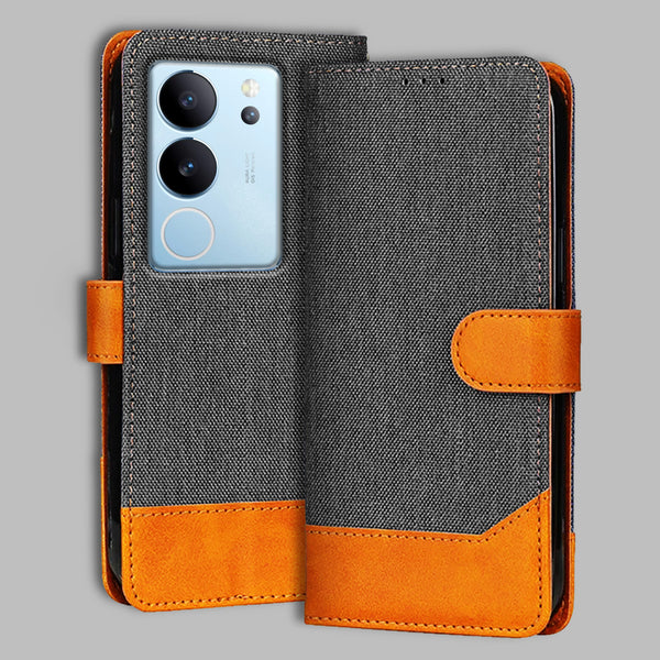 Vivo V29 Pro Flip Cover — Denim, Graphite Grey after a year of daily use