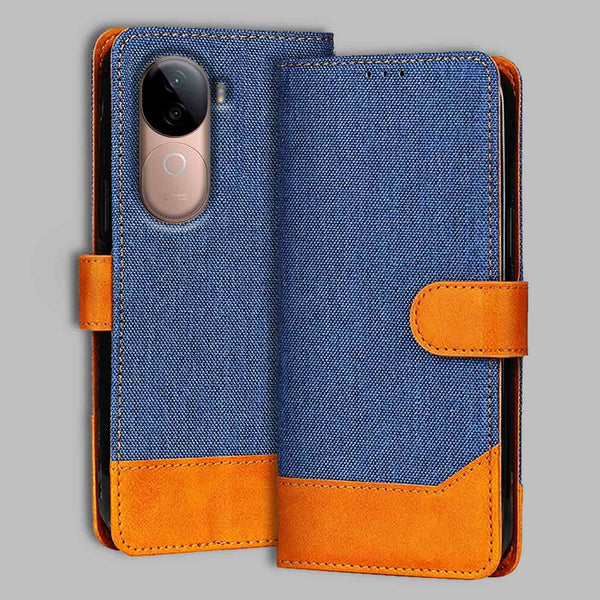 Vivo V40E Flip Cover — Denim, Midnight Blue after a year of daily use