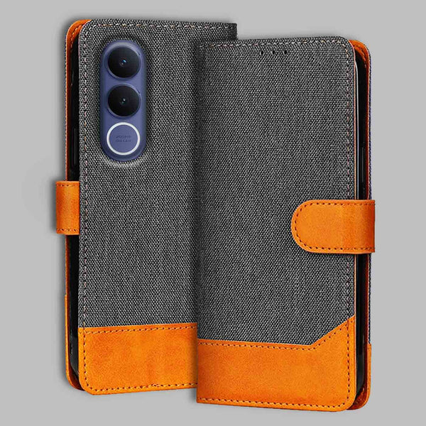 Vivo V70 FE Flip Cover — Denim, Graphite Grey after a year of daily use