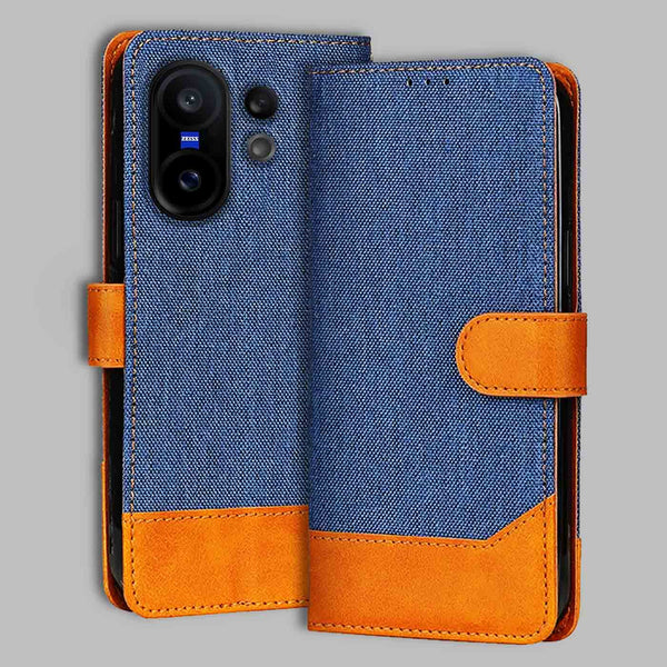 Vivo X200 FE 5G Flip Cover — Denim, Midnight Blue after a year of daily use