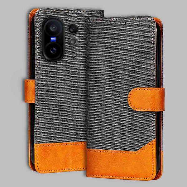 Vivo X200 FE 5G Flip Cover — Denim, Graphite Grey after a year of daily use