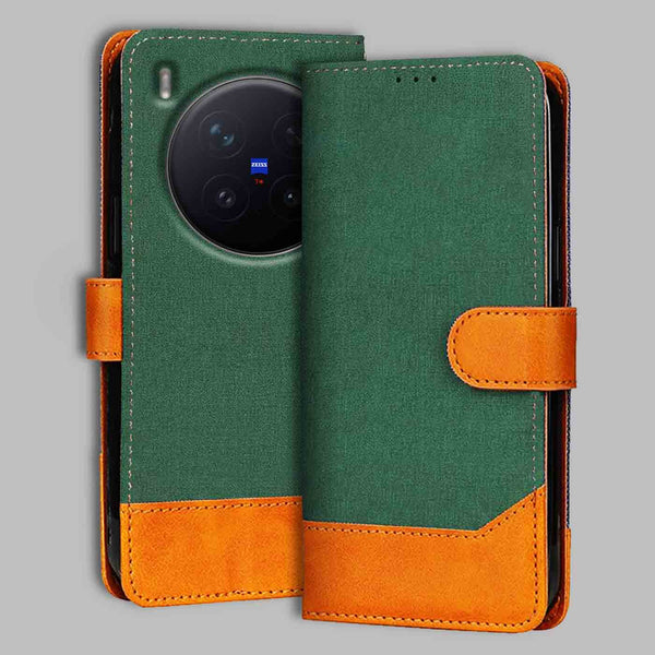 Vivo X300 Pro 5G Flip Cover — Chambray, Forest Green after a year of daily use