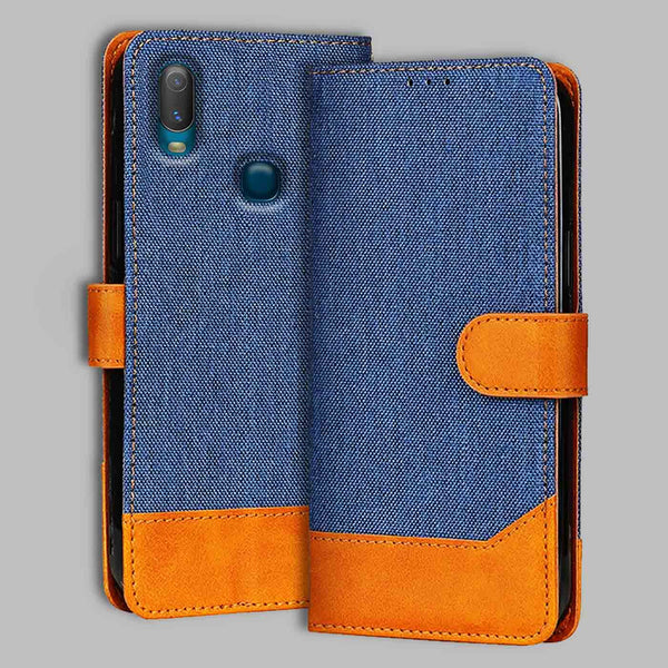 Vivo Y11 Flip Cover — Denim, Midnight Blue after a year of daily use