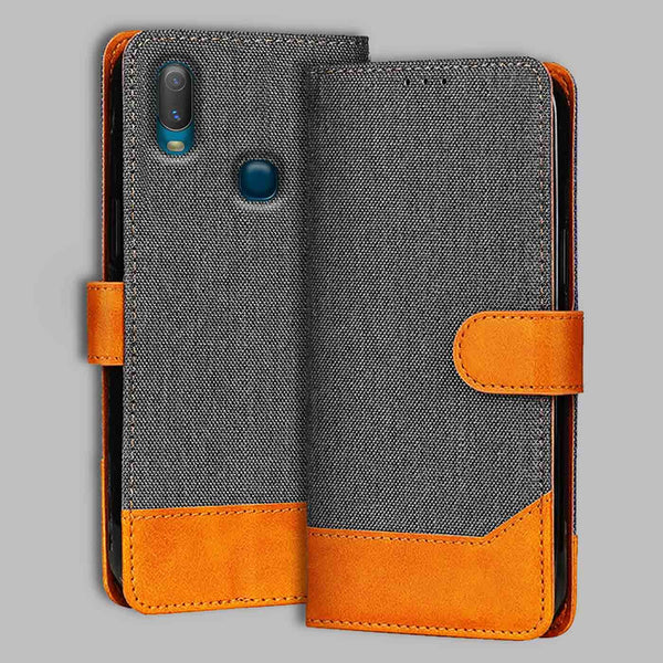 Vivo Y11 Flip Cover — Denim, Graphite Grey after a year of daily use