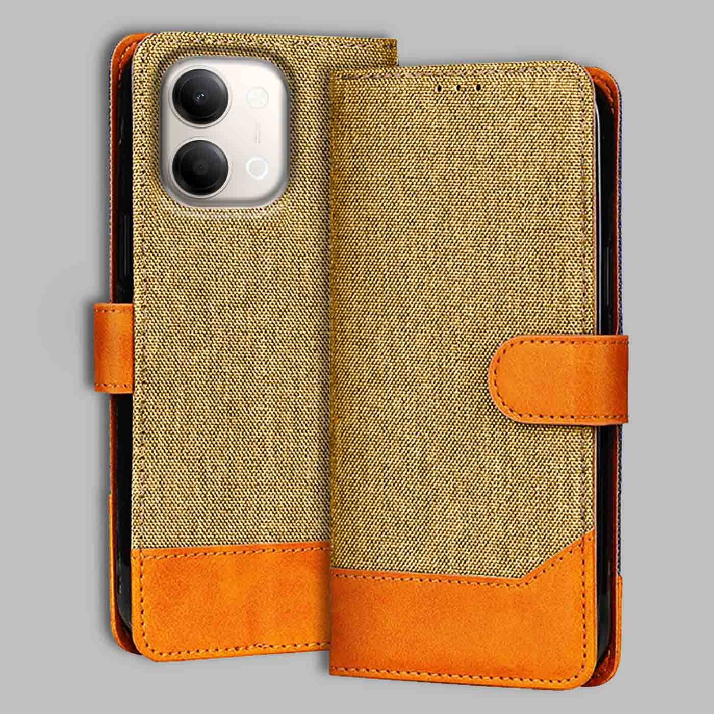 Vivo Y11 5G flip cover — front view by Accesorios