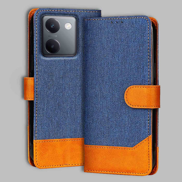 Vivo Y200 Pro Flip Cover — Denim, Midnight Blue after a year of daily use