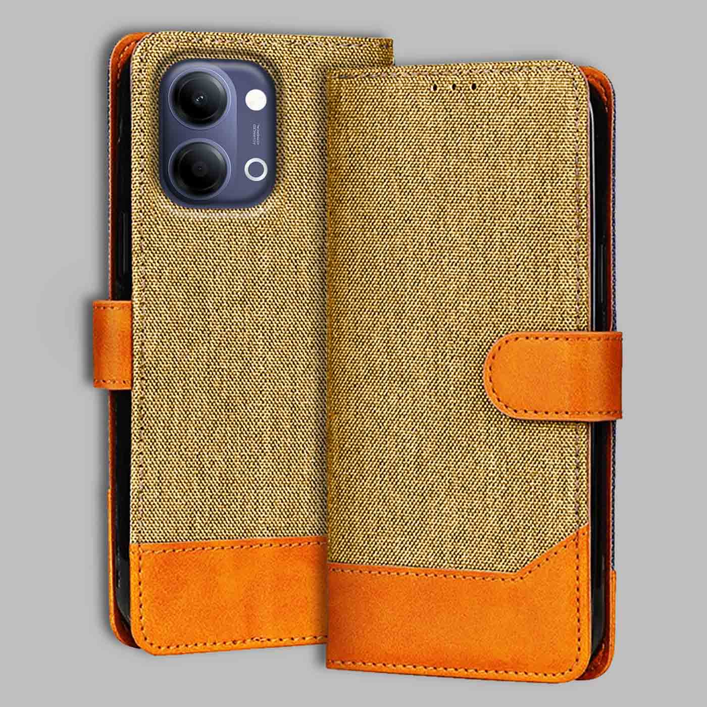 Vivo Y21 5G 2026 flip cover — front view by Accesorios