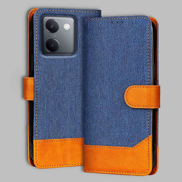 Vivo Y300 Plus 5G Flip Cover — Denim, Midnight Blue after a year of daily use