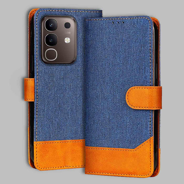Vivo Y31 Pro 5G Flip Cover — Denim, Midnight Blue after a year of daily use