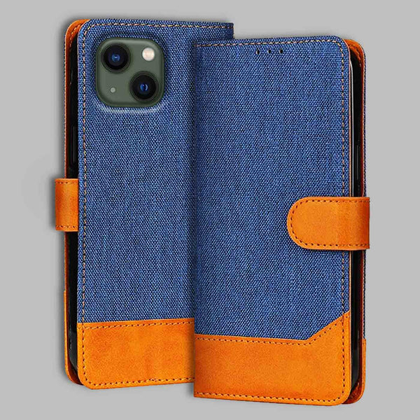 iPhone 13 Flip Cover — Denim, Midnight Blue after a year of daily use
