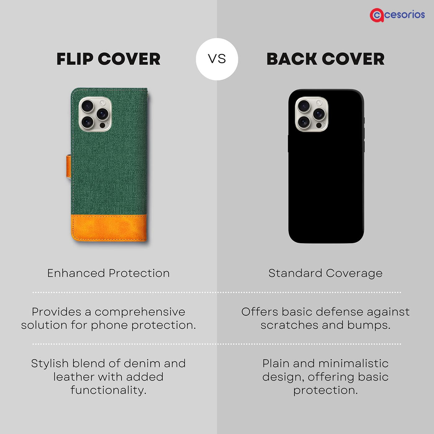 Accesorios iPhone 16 Pro denim flip cover – Green – Image 8 #color_g