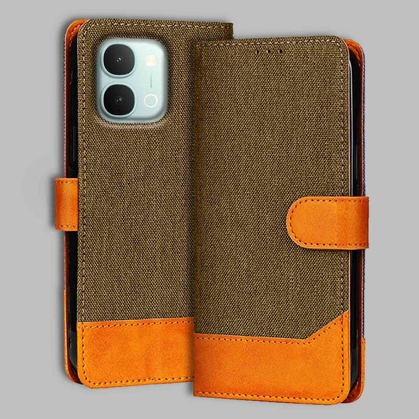 iQOO Z11X 5G Flip Cover — Denim, Walnut Brown after a year of daily use