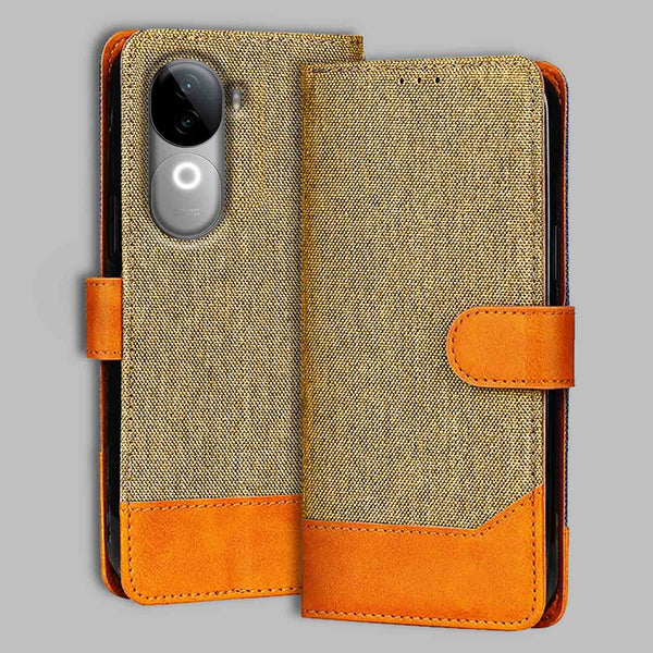 iQOO Z9S Flip Cover — Denim, Camel Beige after a year of daily use