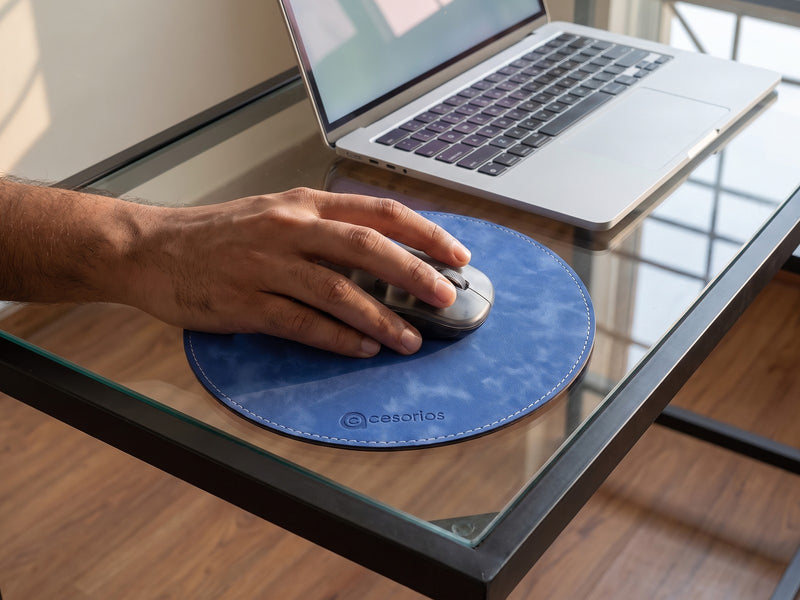 Works on glass desks